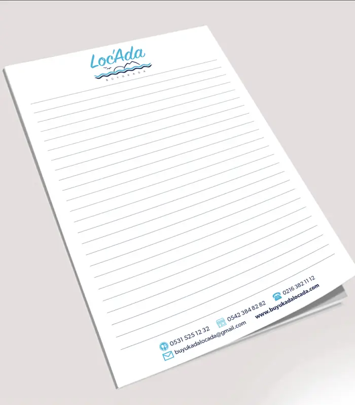 Ekonomik Tutkallı Bloknot